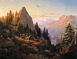 Thomas Hill Sugar Loaf Peak, El Dorado County painting